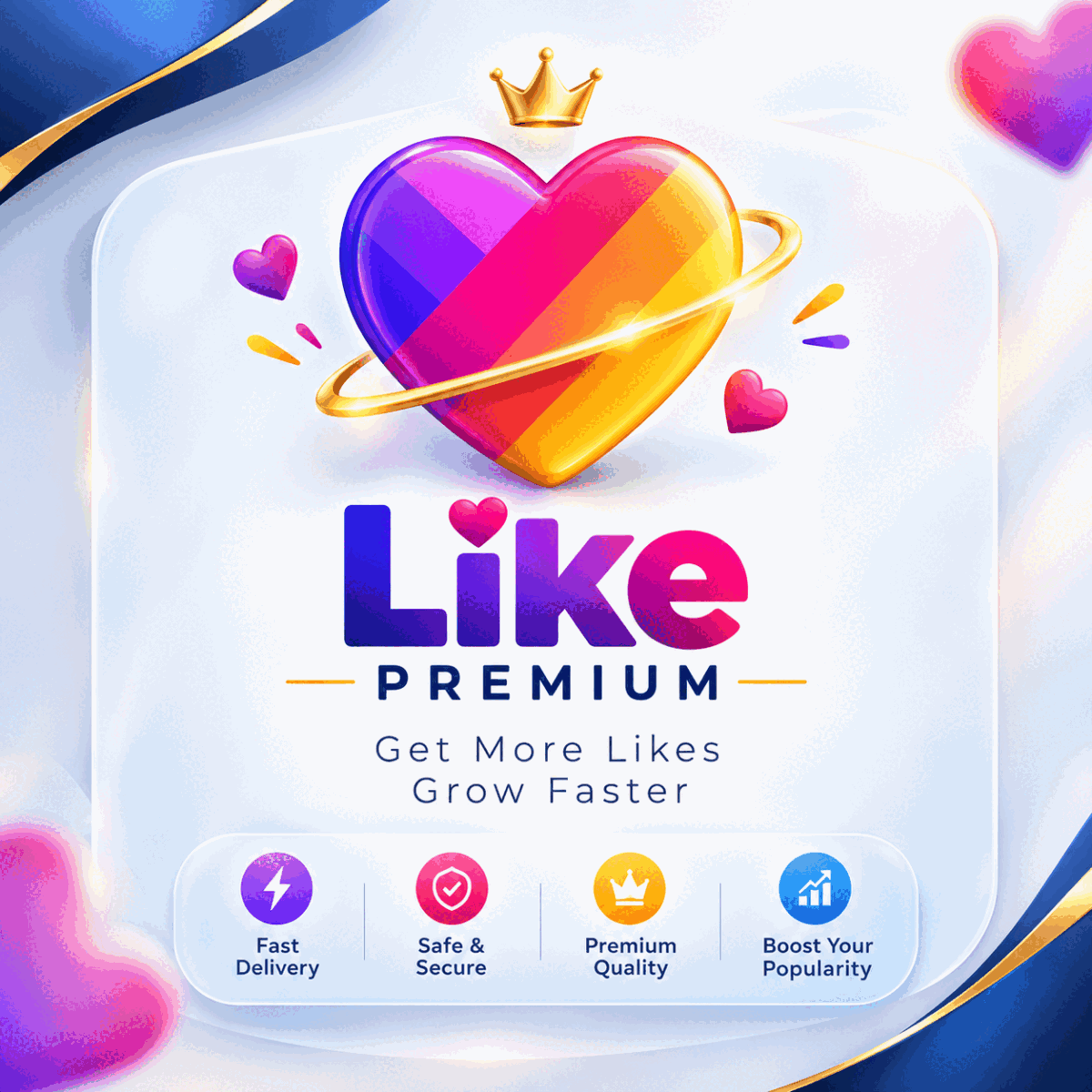 Like Premium – Get More Likes & Grow Faster